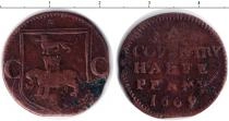 Продать Монеты Шотландия 1/2 пенни 1669 Медь