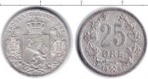 Продать Монеты Швеция 25 эре 1899 Серебро