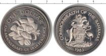 Продать Монеты Багамские острова 1 доллар 1983 Медно-никель