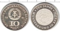 Продать Монеты ГДР 10 марок 1981 Серебро