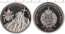 Продать Монеты Мальта 10 лир 2005 Медно-никель