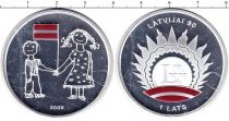 Продать Монеты Латвия 1 лат 2008 Серебро