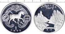 Продать Монеты Латвия 1 лат 2007 Серебро