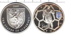 Продать Монеты Олдерни 5 фунтов 2005 Серебро