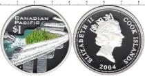 Продать Монеты Острова Кука 1 доллар 2004 Серебро