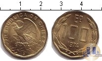 Продать Монеты Чили 100 песо 1974 Медь
