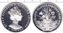 Продать Монеты Фолклендские острова 2 фунта 1992 Серебро