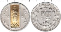 Продать Монеты Андорра 20 динерс 1994 Серебро