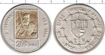 Продать Монеты Андорра 20 динерс 1991 Серебро