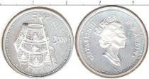 Продать Монеты Канада 5 центов 2000 Серебро