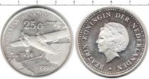 Продать Монеты Нидерланды 25 гульденов 1994 Серебро
