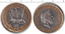 Продать Монеты Великобритания 2 фунта 2012 Биметалл