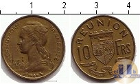 Продать Монеты Реюньон 10 франков 1962 Медно-никель