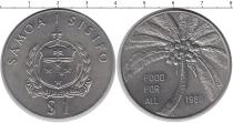 Продать Монеты Самоа 1 тала 1980 Медно-никель