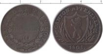 Продать Монеты Швейцария 1 батзен 1808 