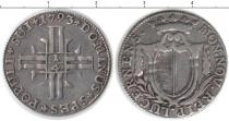 Продать Монеты Швейцария 1/4 гульдена 1793 Серебро