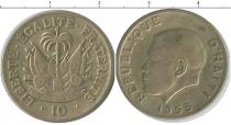 Продать Монеты Гаити 10 сантим 1953 Медно-никель