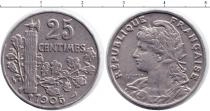 Продать Монеты Испания 25 сентим 1905 Медно-никель