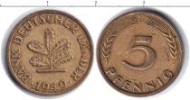 Продать Монеты Третий Рейх 5 пфеннигов 1949 