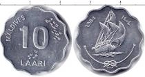 Продать Монеты Мальдивы 10 руфий 1984 Алюминий