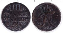 Продать Монеты Пруссия 4 пфеннига 1705 