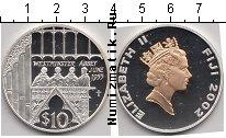 Продать Монеты Фиджи 10 долларов 2002 Серебро