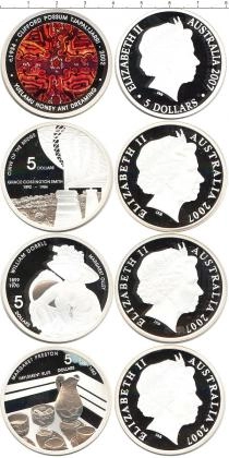 Продать Подарочные монеты Австралия Шедевры в серебре 2007 Серебро