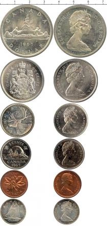 Продать Подарочные монеты Канада Канада-1965 1965 