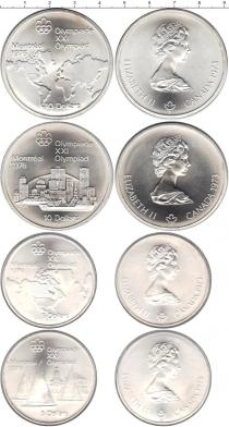 Продать Подарочные монеты Канада Олимпийские игры в Монреале 1976 1973 Серебро