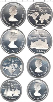 Продать Подарочные монеты Канада Олимпийские игры 76 1976 Серебро