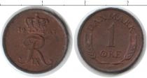 Продать Монеты Дания 1 эре 1963 Медь