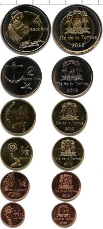 Продать Наборы монет Гаити Остров Тортуга 2012 2012 