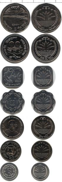Продать Наборы монет Бангладеш Бангладеш 1974-2004 0 