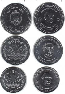 Продать Наборы монет Бангладеш Бангладеш 2010-2012 0 Медно-никель