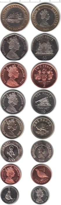 Продать Наборы монет Гибралтар Гибралтар 2009-2010 0 