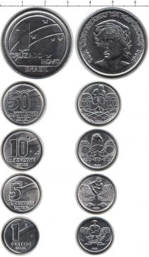 Продать Наборы монет Бразилия Бразилия 1989-1990 0 