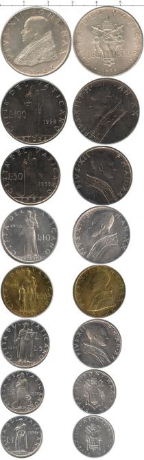 Продать Наборы монет Ватикан Ватикан 1958 1958 