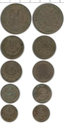 Продать Наборы монет Колумбия Колумбия 1921 1921 Медно-никель