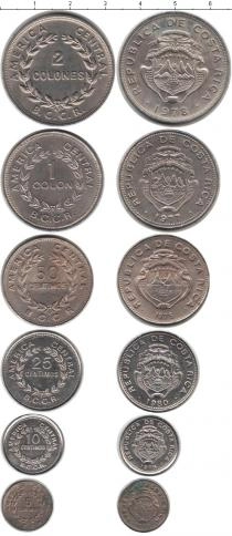 Продать Наборы монет Коста-Рика Коста-Рика 1975-1980 0 Медно-никель