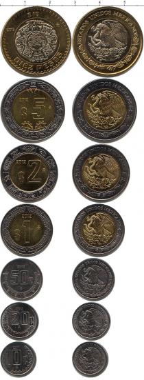 Продать Наборы монет Мексика Мексика 2011-2012 0 