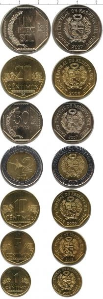Продать Наборы монет Перу Перу 2002-2008 0 