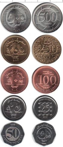 Продать Наборы монет Ливан Ливан 1996-2009 0 