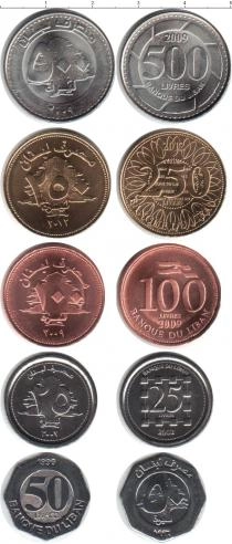 Продать Наборы монет Ливан Ливан 1996-2009 0 