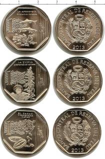 Продать Наборы монет Перу Перу 2013 2013 Медно-никель