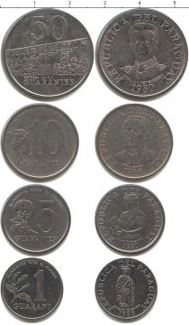 Продать Наборы монет Парагвай Парагвай 1980-1988 0 