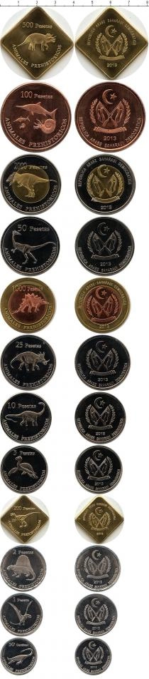 Продать Наборы монет Сахара Сахара 2013 2013 