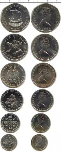 Продать Наборы монет Остров Мэн Остров Мэн 1975 1975 Серебро