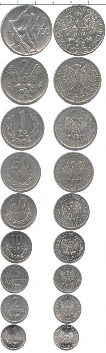 Продать Наборы монет Польша Польша 1949-1973 0 