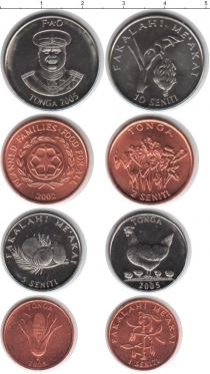 Продать Наборы монет Тонга Тонга 2002-2005 0 