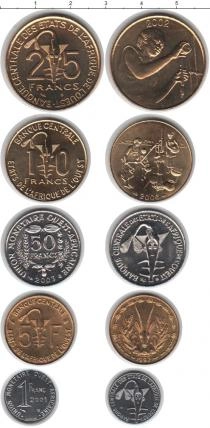 Продать Наборы монет КФА КФА 1997 - 2003 0 